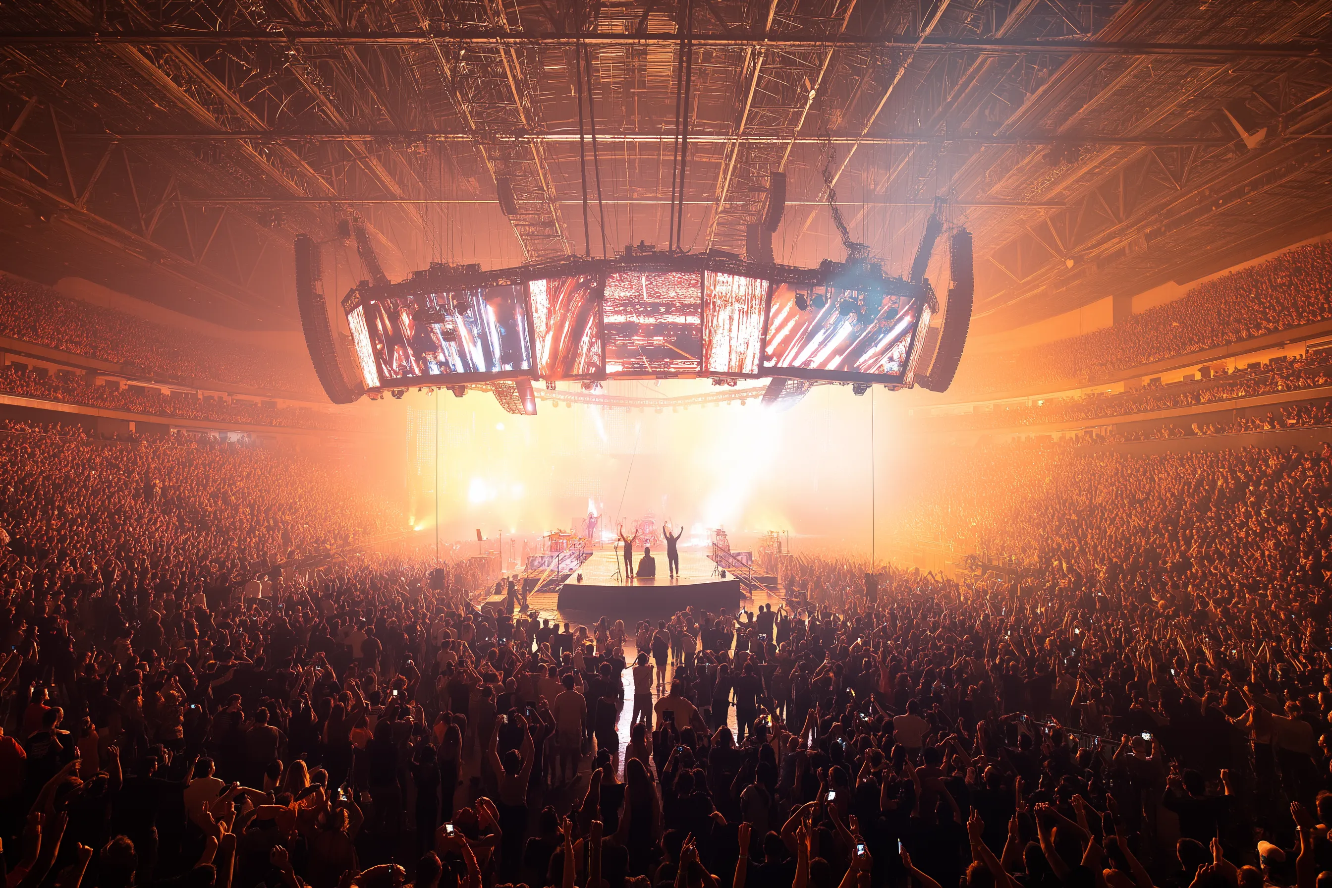 The Block arena in concert configuration